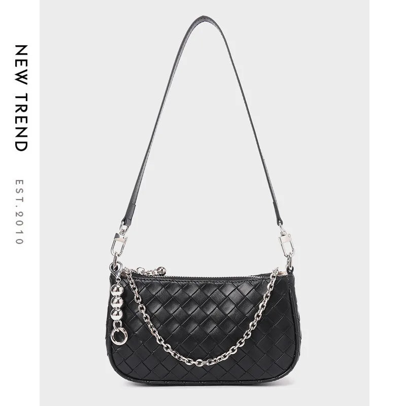Mini Party Bag Shoulder Bag for Mobile Ladies Leather Handbag 2024 New Arrival