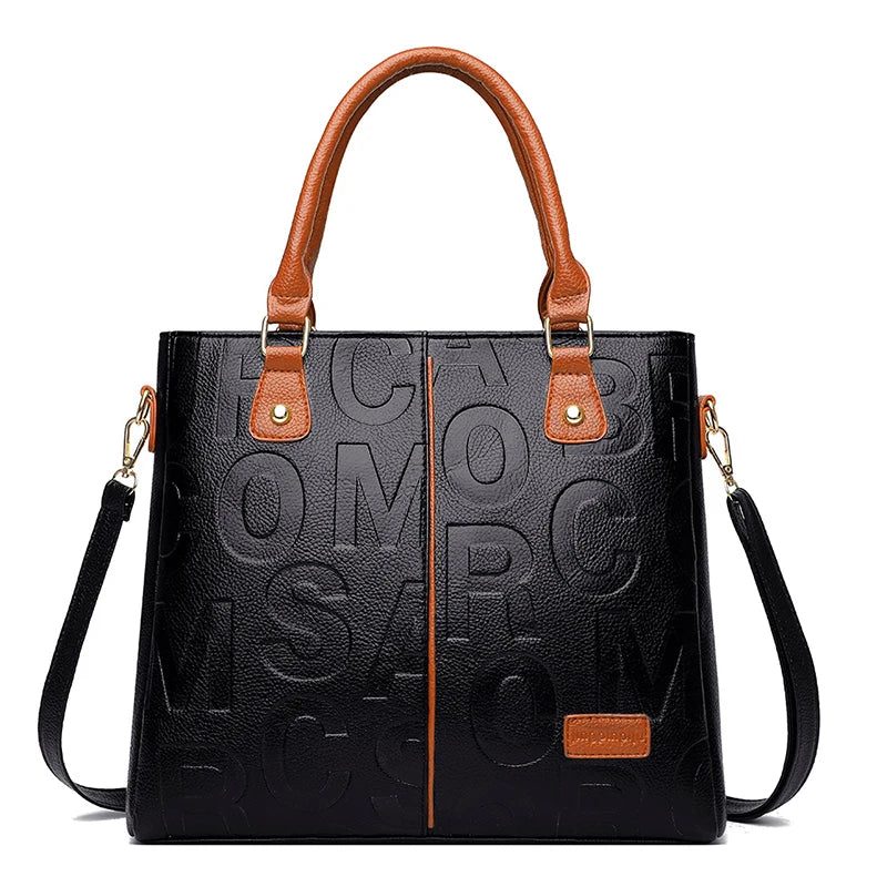 Luxury Designer Handbags Women Large Capacity Tote Bag Famous Brand pu Leather Shoulder Crossbody Bags for Ladies Bolsos Mujer