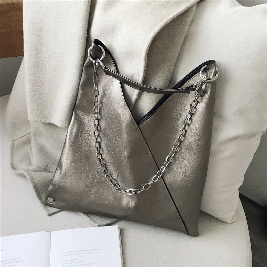 Fashion Leather Handbags for Women Luxury Handbags Women Bags Designer Large Capacity Tote Bag Chain Shoulder Bags Sac a Main