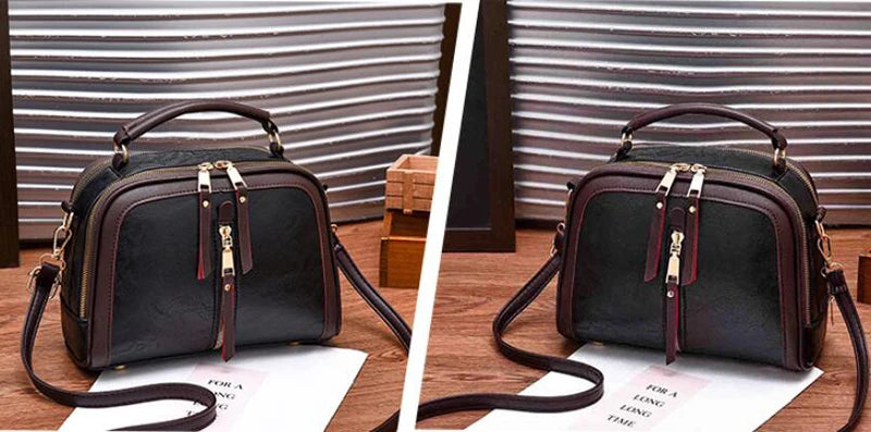 Luxury Handbags Women Bags Designer PU Leather Solid Color Messenger Bag Fashion Shoulder Crossbody Bags Girls Tassen Tote