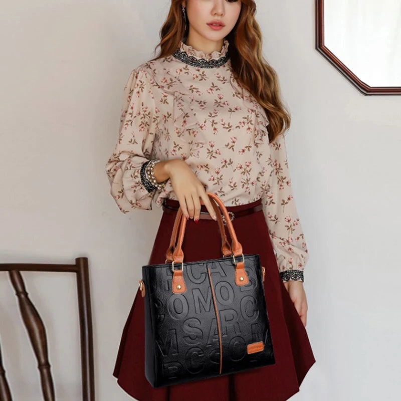 Luxury Designer Handbags Women Large Capacity Tote Bag Famous Brand pu Leather Shoulder Crossbody Bags for Ladies Bolsos Mujer