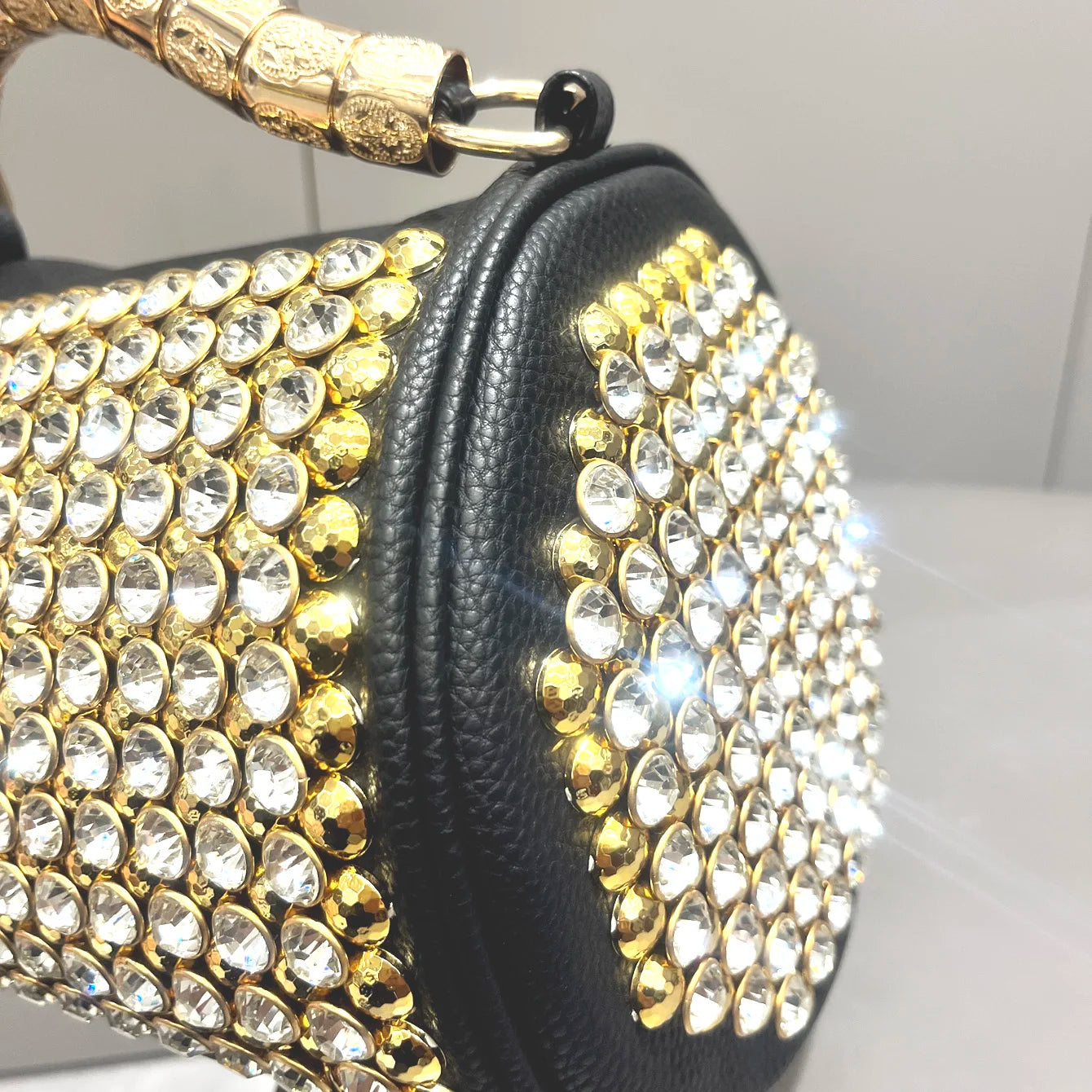 Handbag for women purses and handbag luxury Designer Handmade Women's bag Casual black bucket Female Messenger shoulder Bag