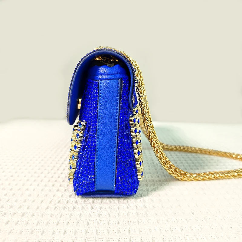 JIOMAY Luxury Designer Handbags Brand Fashion Purses For Women Elegant And Versatile Rhinestone Bag Party Evening Clutch Bag