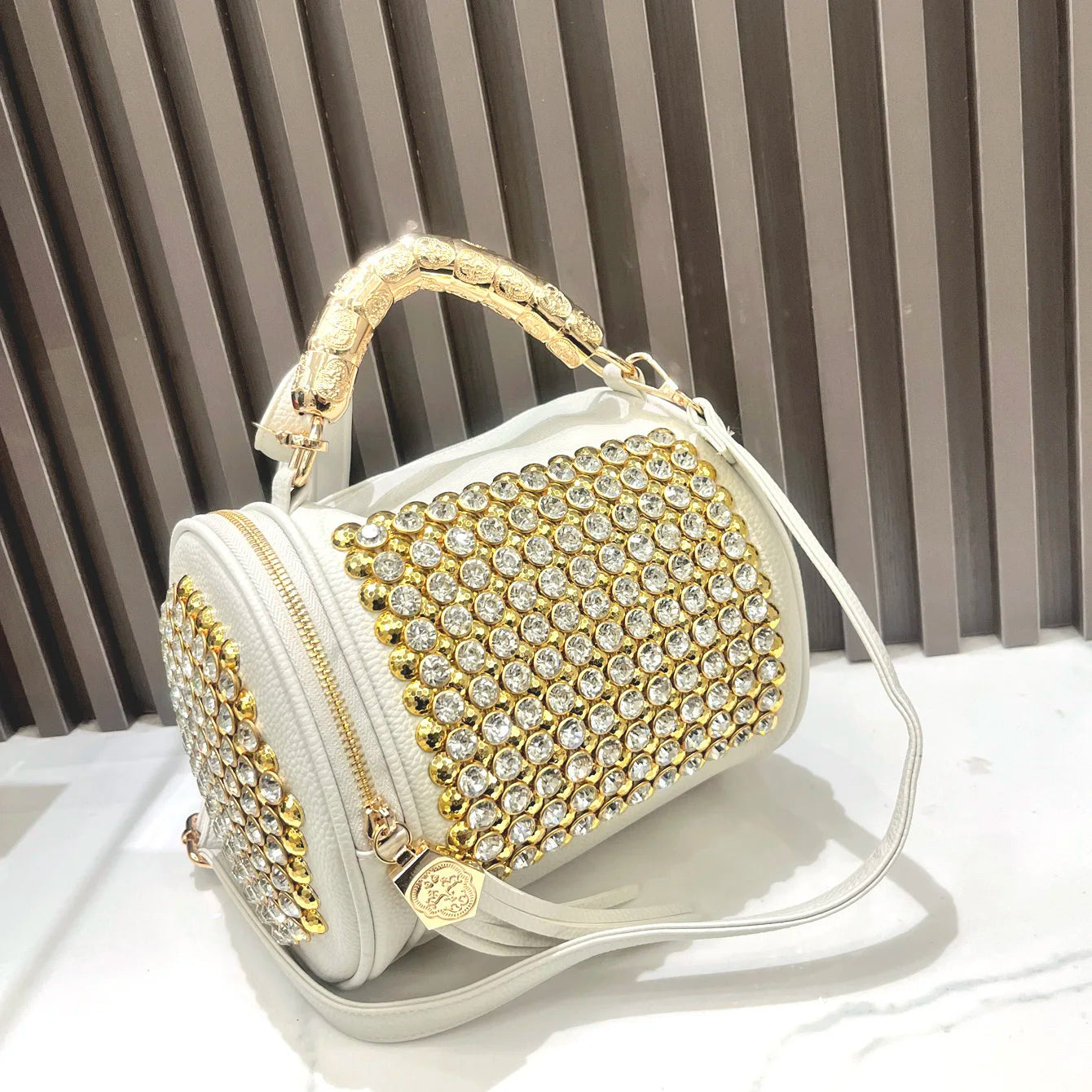 Handbag for women purses and handbag luxury Designer Handmade Women's bag Casual black bucket Female Messenger shoulder Bag