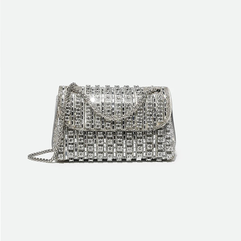 JIOMAY Luxury Designer Handbags Brand Fashion Purses For Women Elegant And Versatile Rhinestone Bag Party Evening Clutch Bag