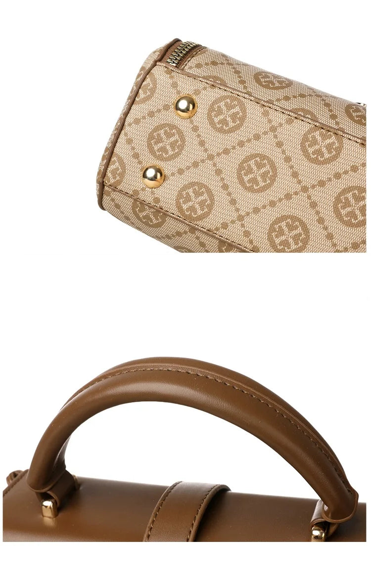 Fashionable Handbag for Women, Small Square Mom Bag, Commuter Bag, Travel Mobile Phone Bag, Versatile Shoulder Crossbody Bag