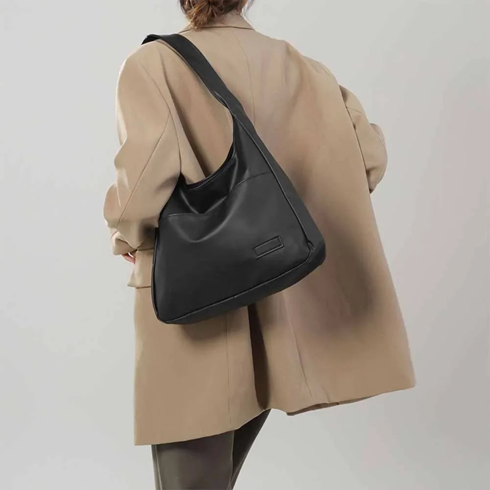 Handbag fashion retro simple shoulder bag, travel trend, casual large capacity handbag
