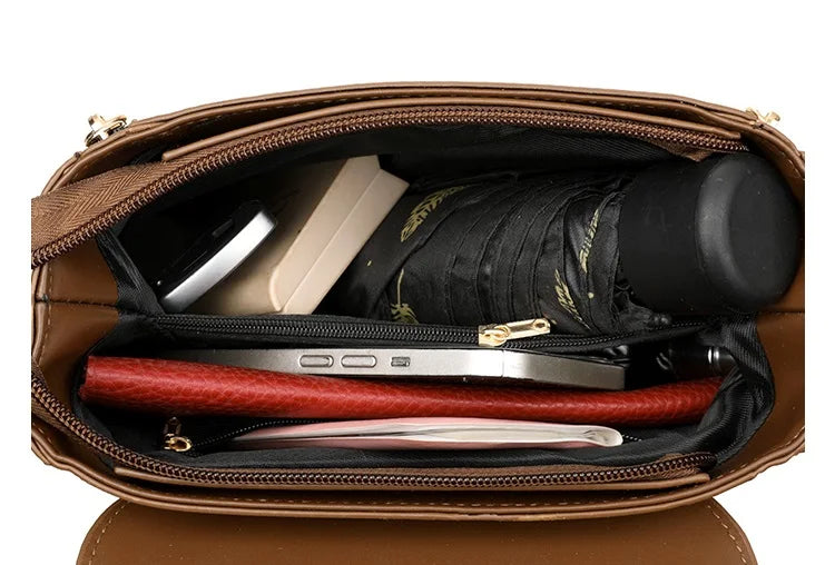 Fashionable Handbag for Women, Small Square Mom Bag, Commuter Bag, Travel Mobile Phone Bag, Versatile Shoulder Crossbody Bag