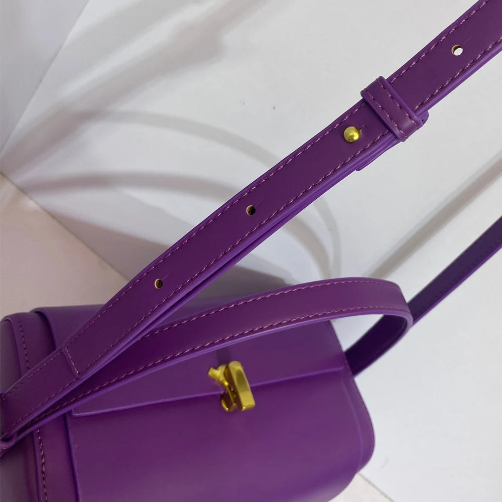 Box Small Boston Bag Luxury Designer Handbags For Women 2023 New Fashion Square Lock Decoration Shoulder Crossbody Bag Purse