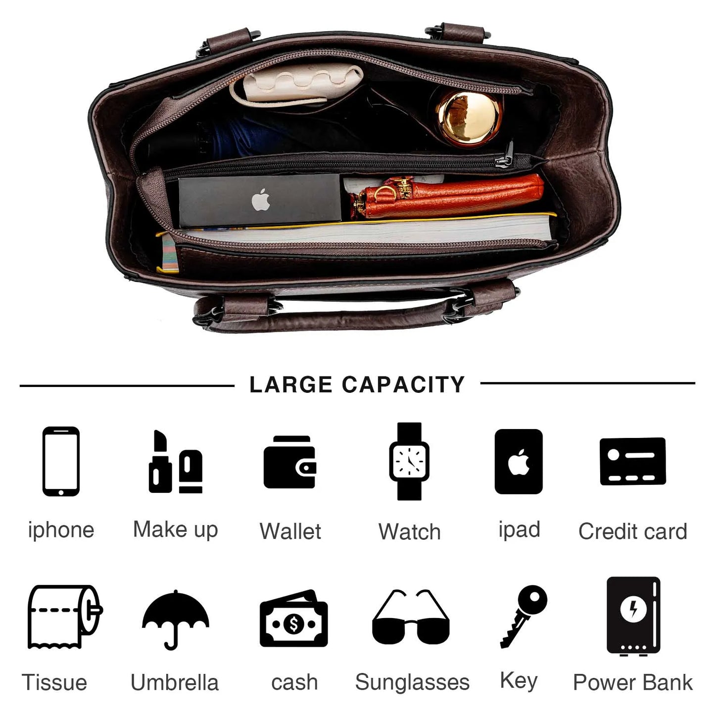 Celela Shoulder Bags for Women Tote Bag Large Ladies Quality Leather Vintage Western Purse Embossed Concho Studs Handbags