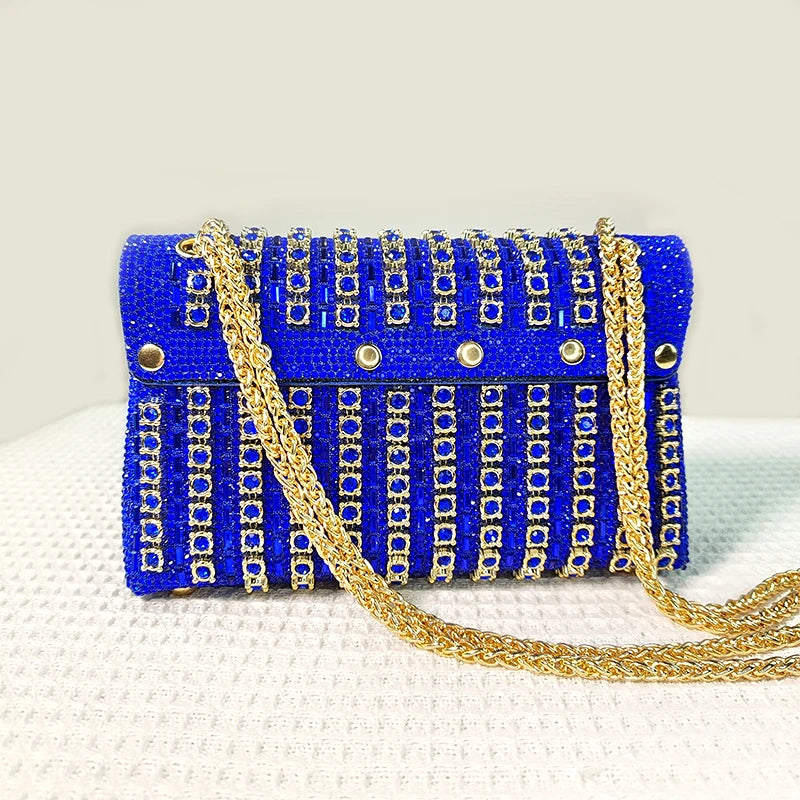 JIOMAY Luxury Designer Handbags Brand Fashion Purses For Women Elegant And Versatile Rhinestone Bag Party Evening Clutch Bag