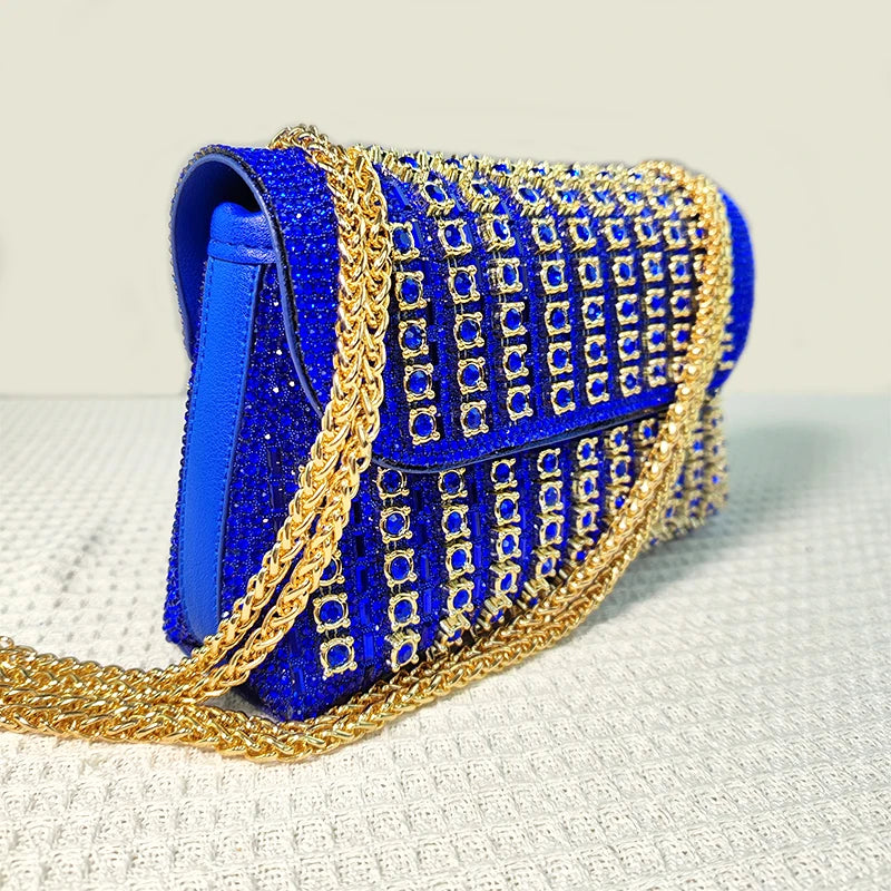 JIOMAY Luxury Designer Handbags Brand Fashion Purses For Women Elegant And Versatile Rhinestone Bag Party Evening Clutch Bag