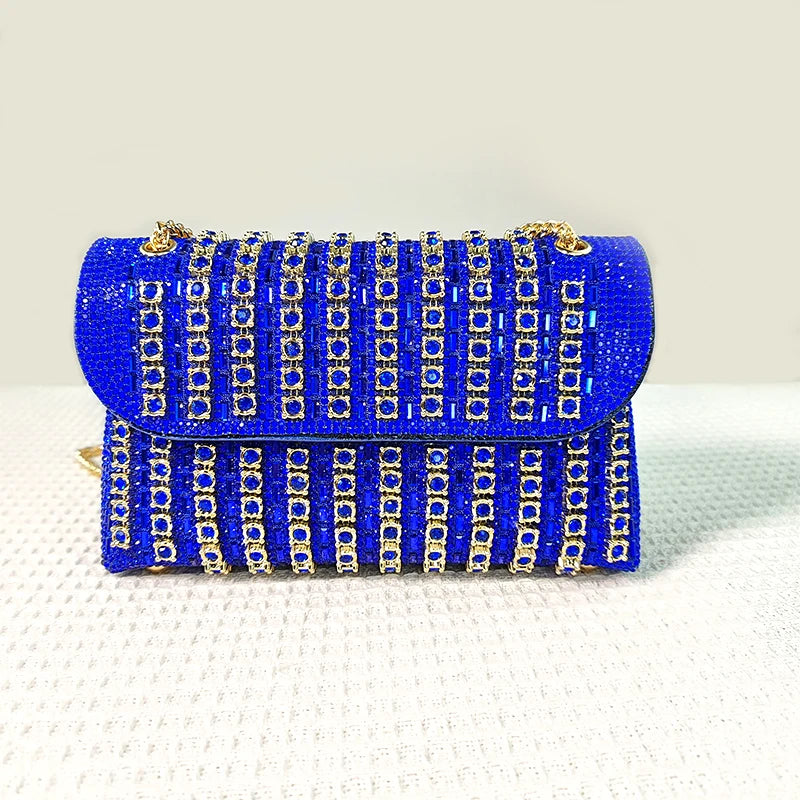 JIOMAY Luxury Designer Handbags Brand Fashion Purses For Women Elegant And Versatile Rhinestone Bag Party Evening Clutch Bag