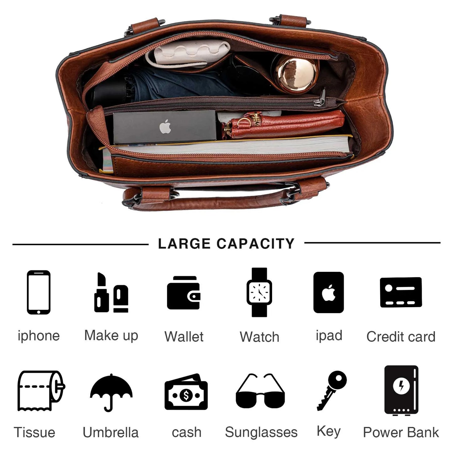 Celela Shoulder Bags for Women Tote Bag Large Ladies Quality Leather Vintage Western Purse Embossed Concho Studs Handbags