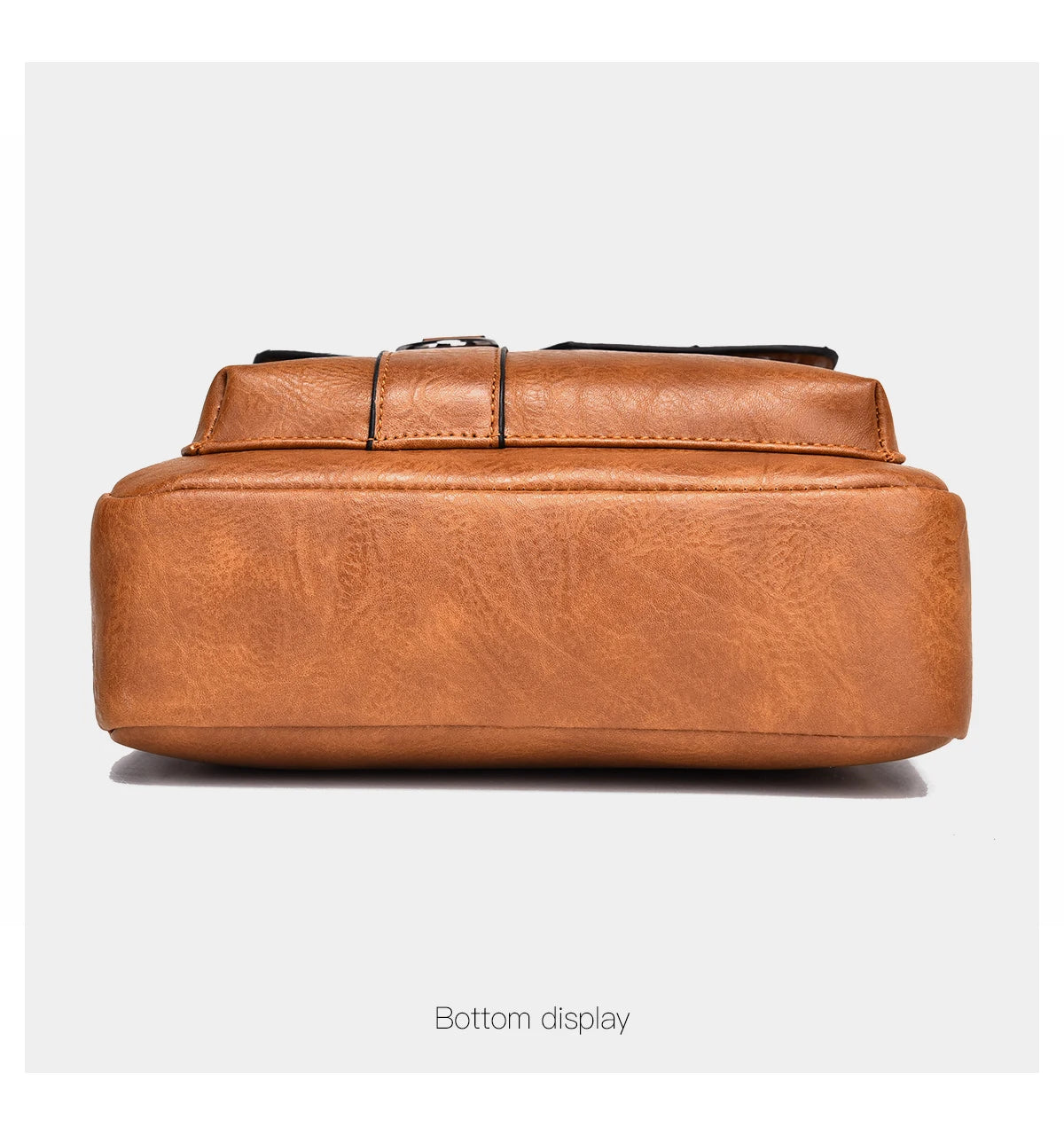 2024 New Vintage Men Crossbody Bag Leather Shoulder Bag For Men Handbags Brown Business Large Capacity Messenger Side Bags Male