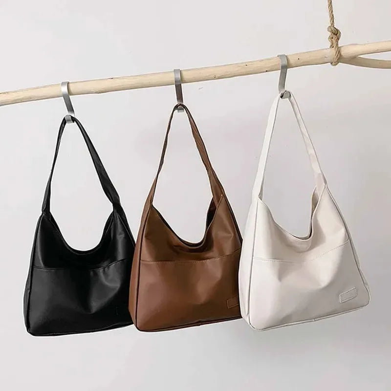 Handbag fashion retro simple shoulder bag, travel trend, casual large capacity handbag