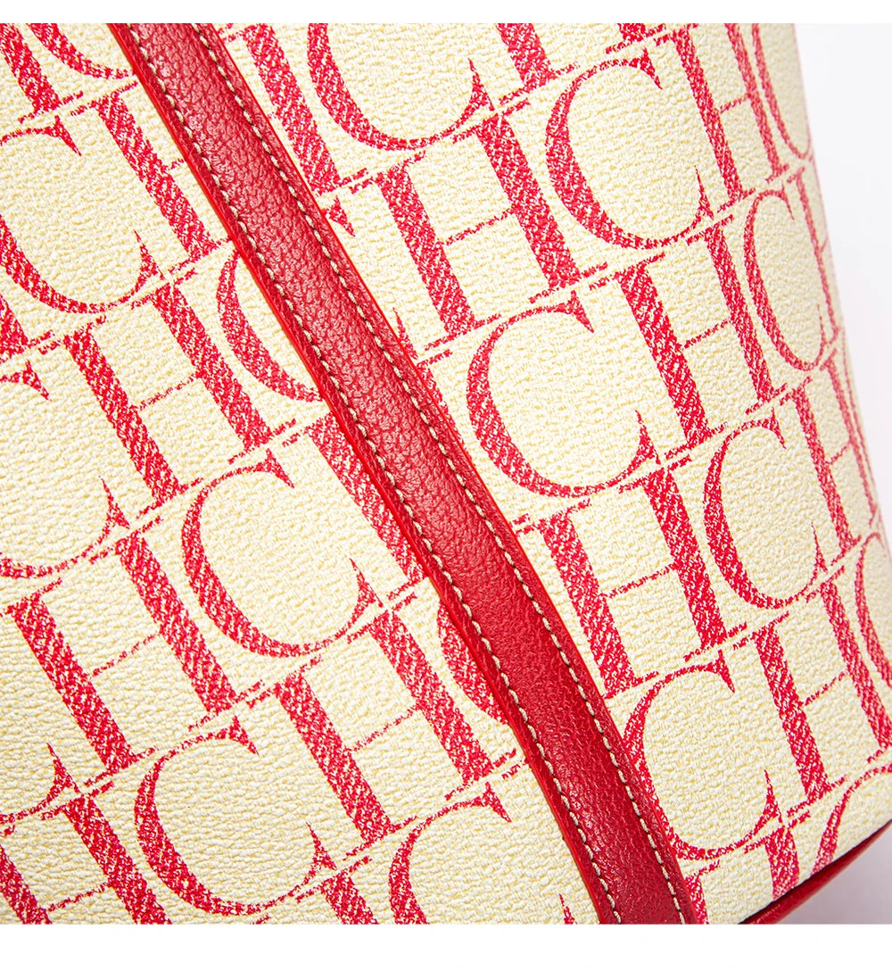 Exquisite Workmanship Women's Handbags Fashionable Versatile Letters Printed Open Pocket Design large Capacity