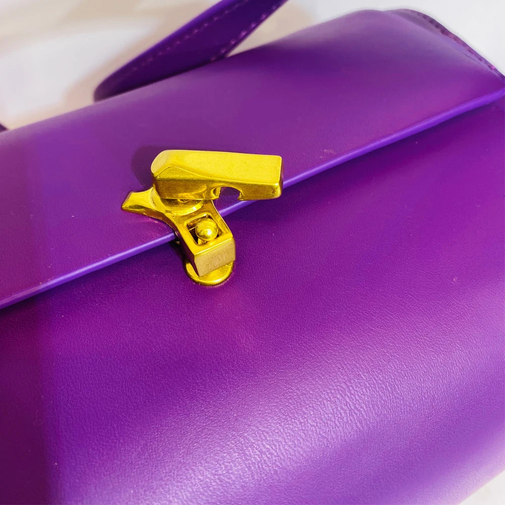 Box Small Boston Bag Luxury Designer Handbags For Women 2023 New Fashion Square Lock Decoration Shoulder Crossbody Bag Purse