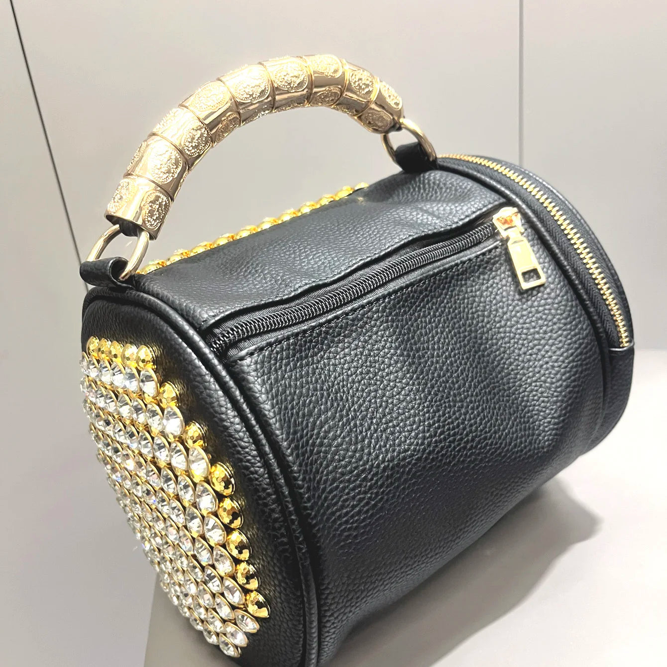 Handbag for women purses and handbag luxury Designer Handmade Women's bag Casual black bucket Female Messenger shoulder Bag