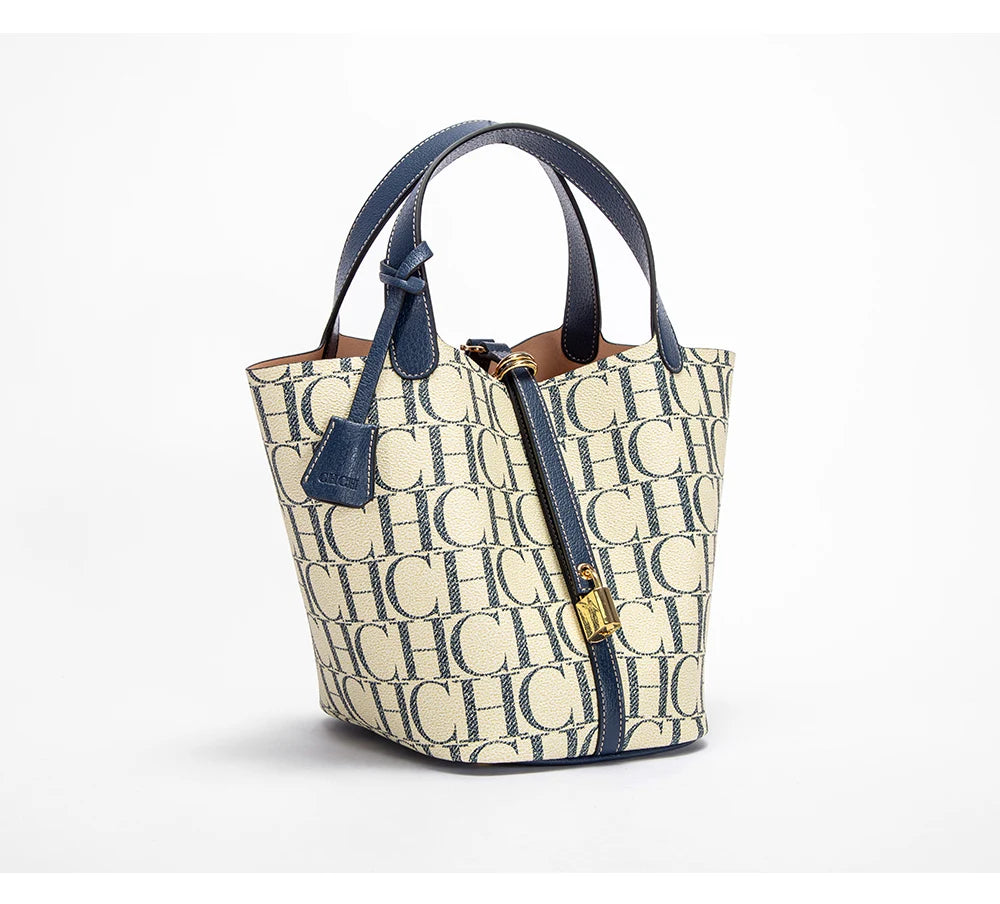 Exquisite Workmanship Women's Handbags Fashionable Versatile Letters Printed Open Pocket Design large Capacity