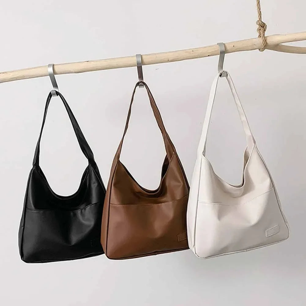 Handbag fashion retro simple shoulder bag, travel trend, casual large capacity handbag
