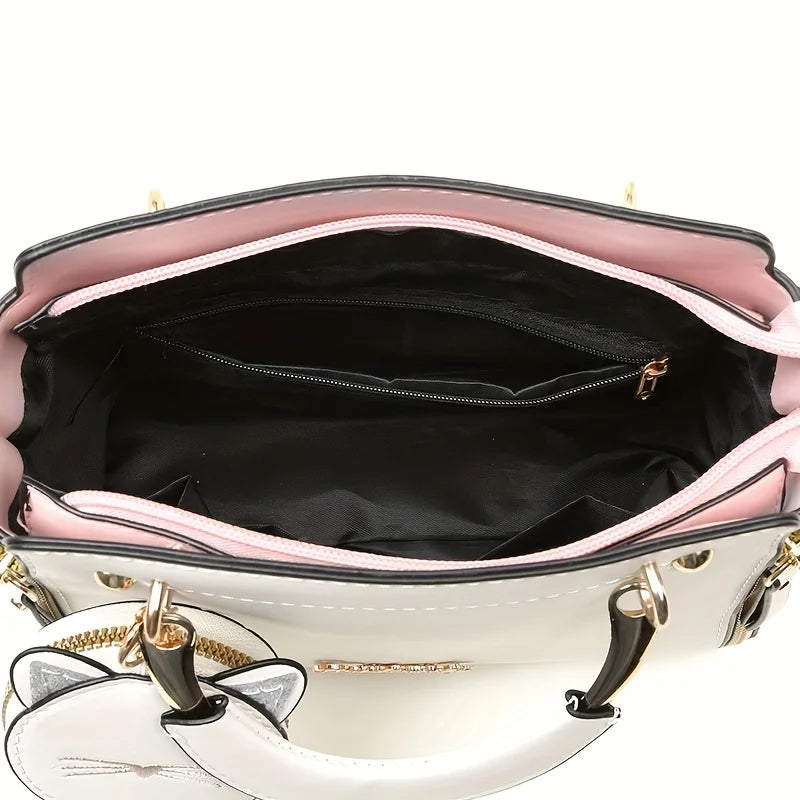 Women's Handbags Fashion Handbags Women's Handbags Crossbody Large Capacity Cat Purse