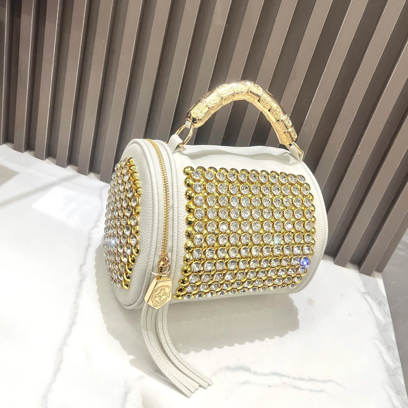 Handbag for women purses and handbag luxury Designer Handmade Women's bag Casual black bucket Female Messenger shoulder Bag