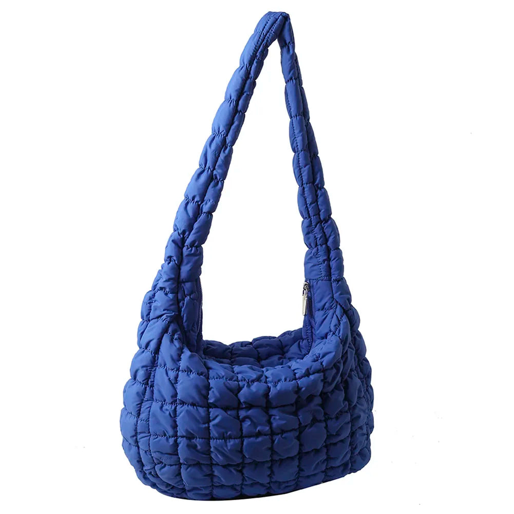 Large Capacity Quilted Padded Crossbody Bag Pleated Bubbles Cloud Shoulder Bags Tote Bucket Designer Bag Ruched Lady Handbags