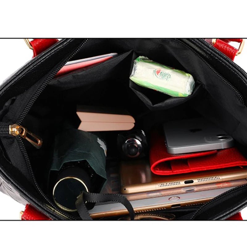Luxury Designer Handbags Women Large Capacity Tote Bag Famous Brand pu Leather Shoulder Crossbody Bags for Ladies Bolsos Mujer