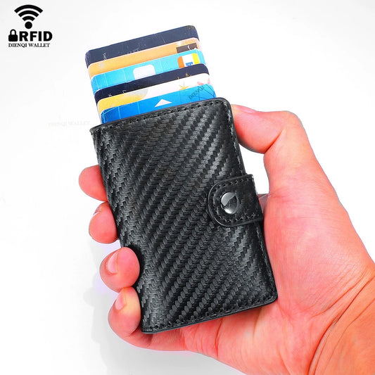 Rfid Bank Credit Card Holder Wallets Small Clutch Bag Money Purse Credit Cardholder Case Mini Slim Handbags Clutches Bag for Men